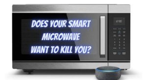 A smart microwave with Alexa